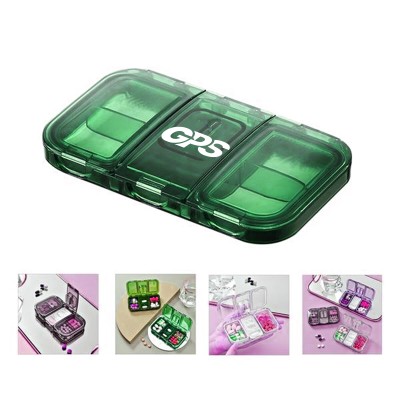 7 Days Portable Pill Box Storage Case