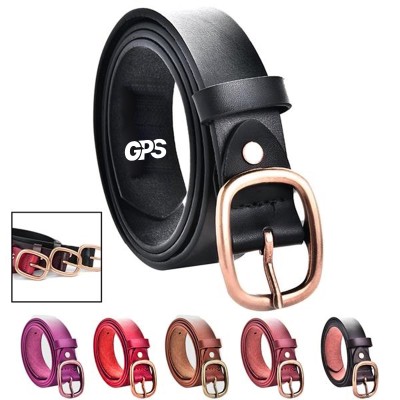 1 1/8 " Width Cowhide Ladies Fashion Belt