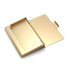 3 5/8 " Aluminum Alloy Business Card Holder