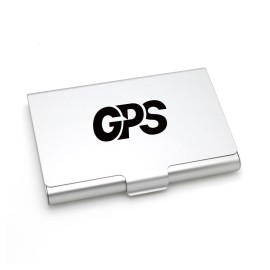 3 5/8 " Aluminum Alloy Business Card Holder