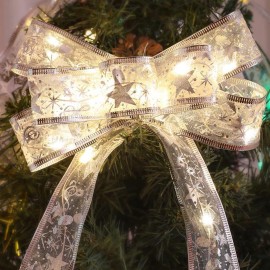 2 " Width Christmas Tree Ribbon Lights