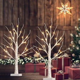 23 5/8 " Led Christmas Birch Tree Light