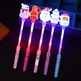 14 " Light Up Santa Wand