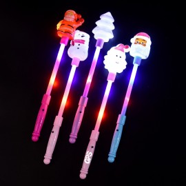 14 " Light Up Santa Wand