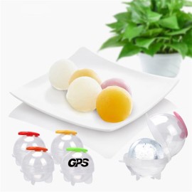 4 PCS Round Ice Cube Molds