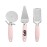 3 PCS Stainless Steel Pizza Cutter Set