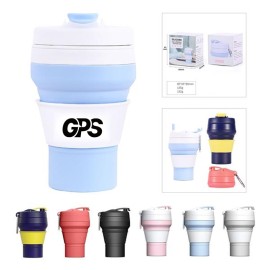 15 OZ Compress Travel Mug with Straw