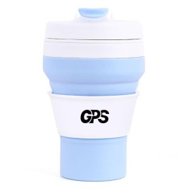 15 OZ Compress Travel Mug with Straw