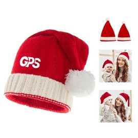 15 3/4 " Red Knit Christmas Hat