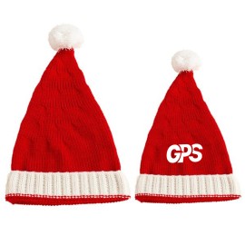 15 3/4 " Red Knit Christmas Hat