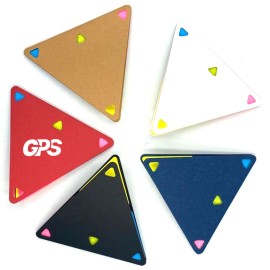 4 1/8 " Triangular Multi-Color Sticky Notes