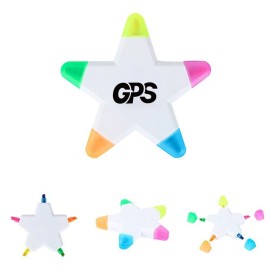5-In-1 Star Highlighter Pen