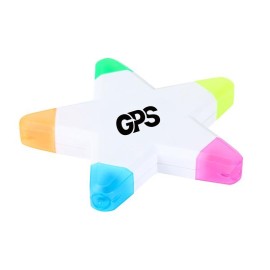 5-In-1 Star Highlighter Pen