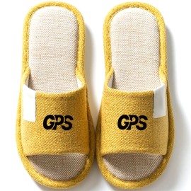 Indoor Linen Slippers