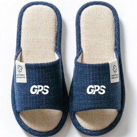 Indoor Linen Slippers