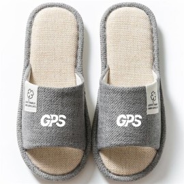 Indoor Linen Slippers