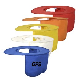 18 1/2 " Foldable Reflective Safety Sunshade Hat