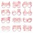 15 3/4" New Year Paper Decorative Glasses