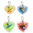 2 3/8 " Heart Shape Keychain With 3D Puzzle Toy