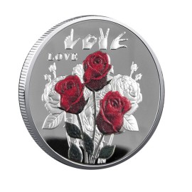 1 5/8 " Valentine's Day Commemorative Iron Coins