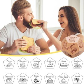 1 1/8"  Food Decision Dice