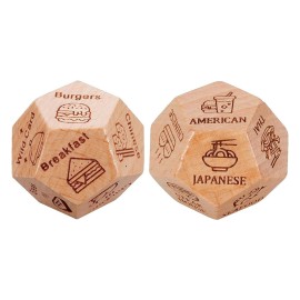 1 1/8"  Food Decision Dice