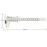 7 7/8 " Mini Plastic Vernier Caliper