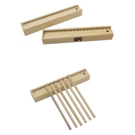8 1/4 " Pencil and Ruler Set In Box