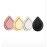 1 9/16 " Water Droplet Finger Ring Phone Holder