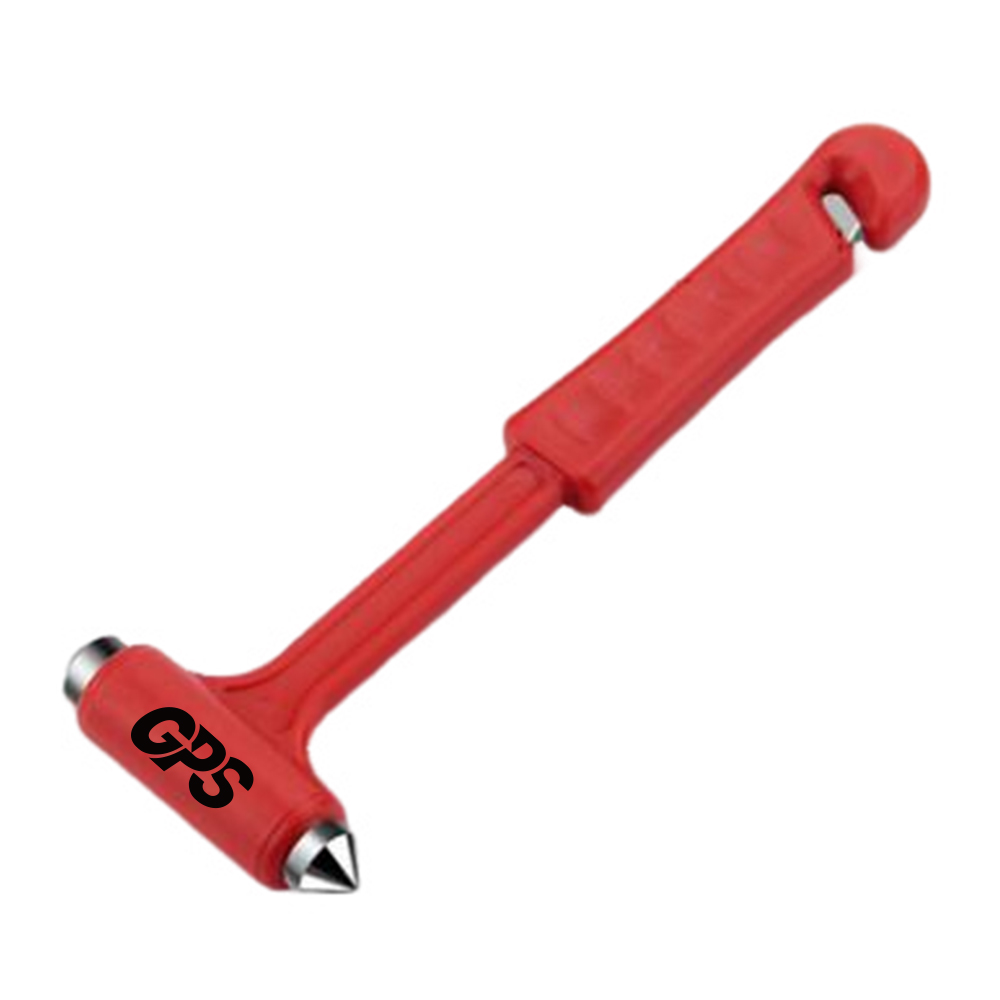 6 1/4 " Safety Hammer With Belt Cutter