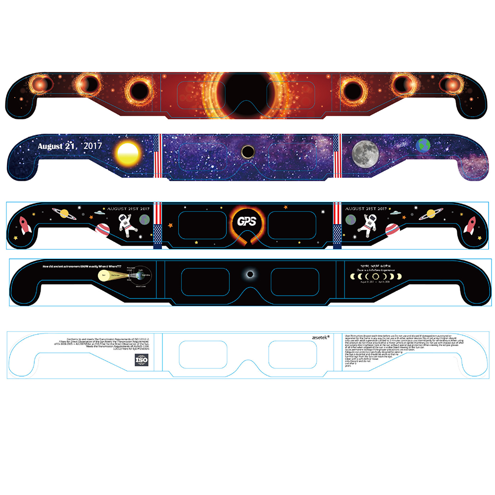 15 7/8 " Sun Viewing Solar Eclipse Glasses