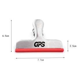 3 " Silicone and Stainless Steel Chip Bag Clips