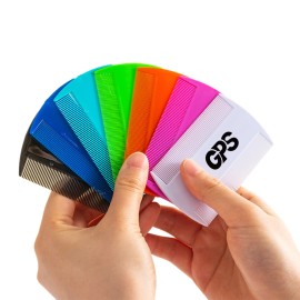 3 1/2 " Plastic double-sided pet comb