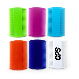 3 1/2 " Plastic double-sided pet comb