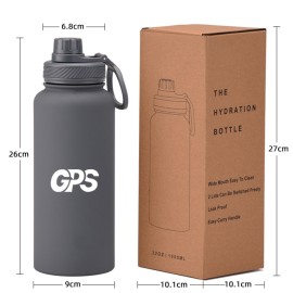 33 OZ Insulated Sports Water Bottle