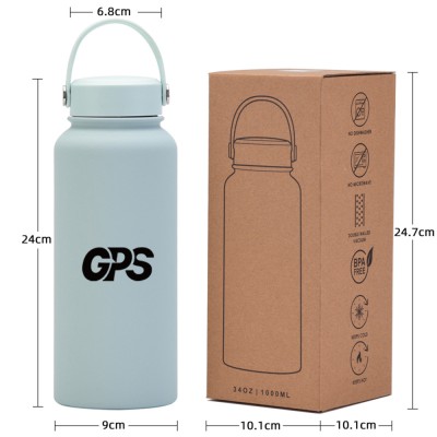 33 OZ Insulated Portable Water Bottle
