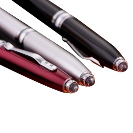 5 3/8 " Metal Ballpoint Pen with LED Light