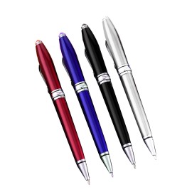 5 3/8 " Metal Ballpoint Pen with LED Light