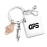 1 1/4 " Nurse Student Gift Keychain