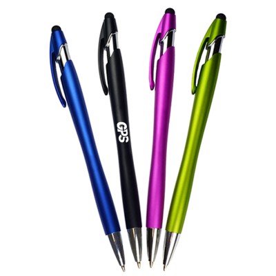 5 3/4 "European Design Ballpoint Pen with Stylus