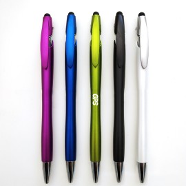 5 3/4 "European Design Ballpoint Pen with Stylus