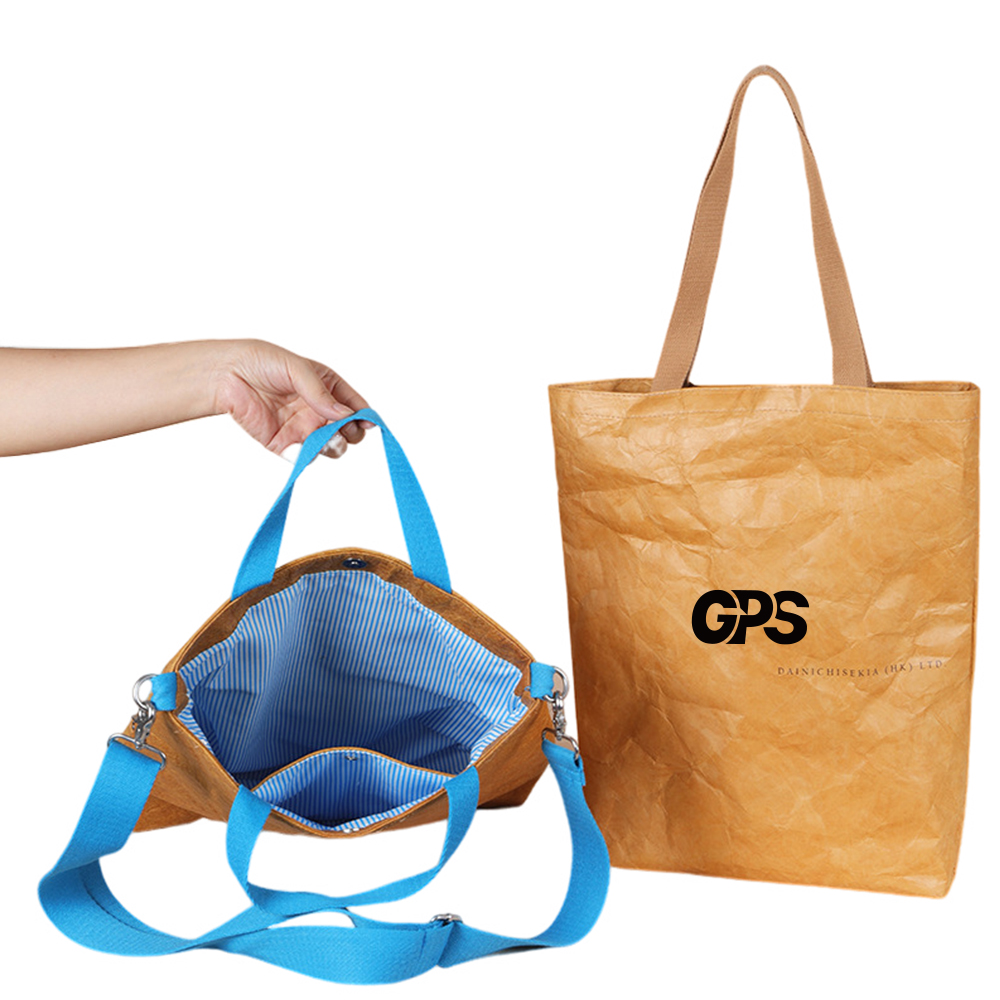 10 OZ Custom Dupont Paper Tote Bag