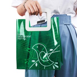 10 " Coloful Clear PVC Tote Bag