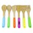 12 " Bamboo shovel with Silicone Handle Set