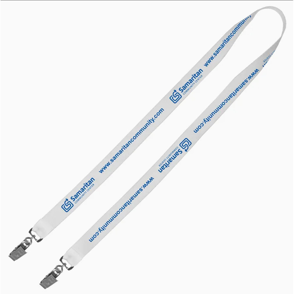 3/4" Double Ended Dye-Sublimation Lanyard 36" Length