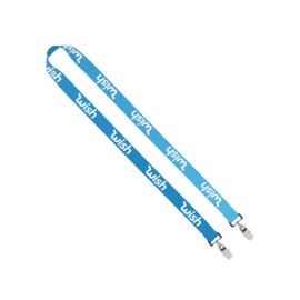 3/4" Double Ended Dye-Sublimation Lanyard 36" Length