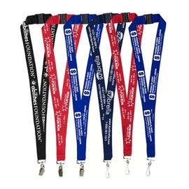 3/4" Single Ended Dye-Sublimation Lanyard w/Safety Break