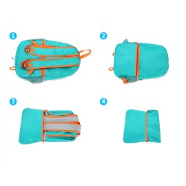 2 Shoulder Lightweight Foldable Hiking Backpack