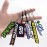 3.3" Soft PVC Customizable Shape Double-sided Keychain