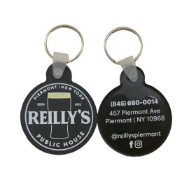 3.3" Soft PVC Customizable Shape Double-sided Keychain